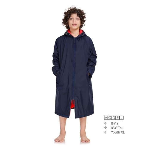 Parka de natación Adoretex Solid      Go to product viewer dialog for this item.               con forro de oro para natadores 3