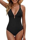 GRAPENT Women's Swimsuit Woman Bathing Suits Swim Suit for Women Swim Suit Women Black X-Large Fits US Size 16 to 18