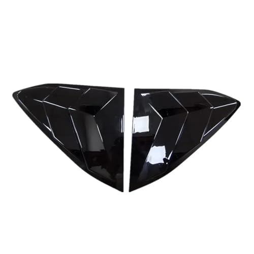 Grille d'aération arrière Corvette C8 style carbone brillant