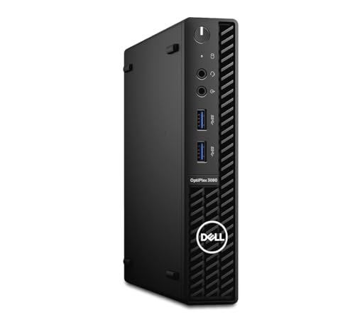 Dell OptiPlex 3080 PC Computer Intel Core i5-10500T@ bis zu 3,8 GHz 16 GB 256 GB SSD mit Windows 11 Pro & GRATIS Bluetooth, WLAN & Antiviren-Software inkl. 12 Monate Garantie (Generalüberholt)