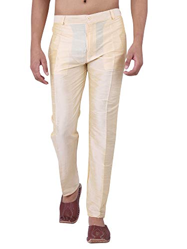 Image of HUZUR Mens Silk Trouser /Pant
