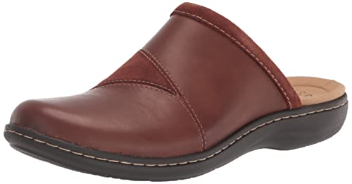 Clarks Laurieann Kyla Sabot en cuir noir confort pour femme au quotidien