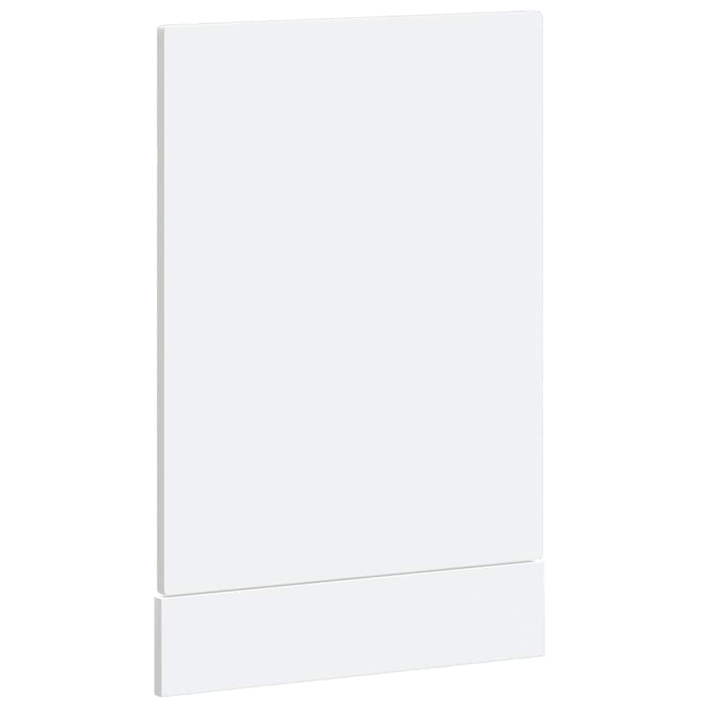 Porto - Panel para lavavajillas (45 x 1,5 x 57 cm, madera brillante, 45 x 1,5 x 57 cm, placa de puerta para lavavajillas, ahorra espacio, fácil de limpiar, versátil para comedor y despensa)