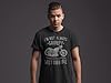 Getting Shirty I'm Not Always Grumpy Sometimes I'm Riding My Motorbike T-Shirt (Black, Large) #2