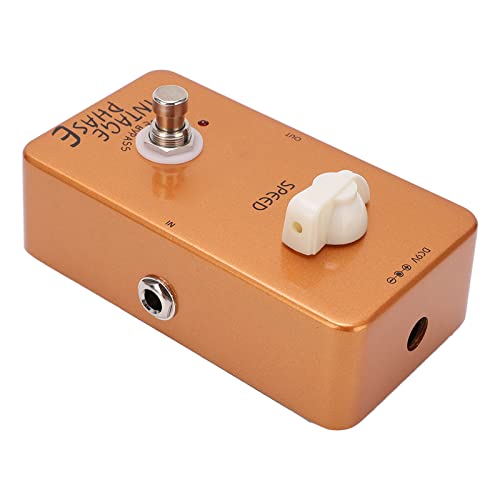 Accessoire de pédales d’effets, pédale d’effet de guitare électrique à phase vintage portable, coque en métal unique… - Les Beatles, Paul McCartney, John Lennon, RIngo Starr, George Harrison Accessoire de pédales d'effets, pédale d'effet de guitare électrique à phase vintage portable, coque en métal unique…