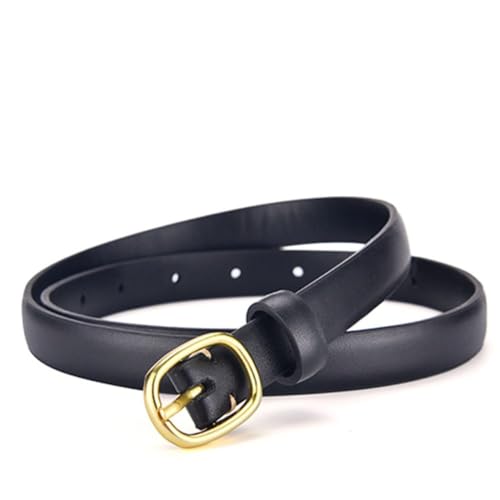 Trouser Dress Belts Versatile Luxury Design Trendy Waist Strap Casual Women Belt(black)3