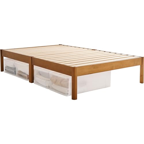 ���� �x�b�h ���̂��x�b�h �x�b�h�t���[�� �y�g���h�R���h�x�b�h�z �ω׏d200kg �H��s�v �w�b�h���X �Z�~�_�u�� ���C�g�u���E�� �� 122.5 ���s 198 ���� 36.5 1�� MB-5149SD-LBR