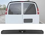 OAWHECH Exterior Rear Upper Trim Applique Molding for 2003-2025 Chevy Express & GMC Savana Replaces 22825852