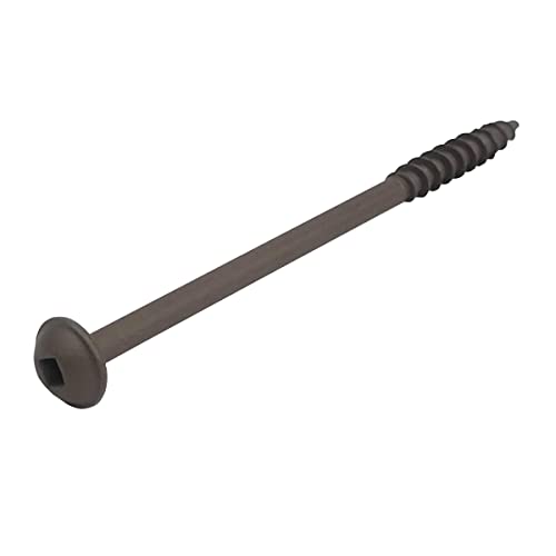 Tornillos de bolsillo Kreg Protec-Kote SML-C4X400-75 Resistente a la intemperie - 4 pulgadas - Rosca gruesa - Cabeza Maxi-Loc - Exterior - Paquete de 75 miniatura 6