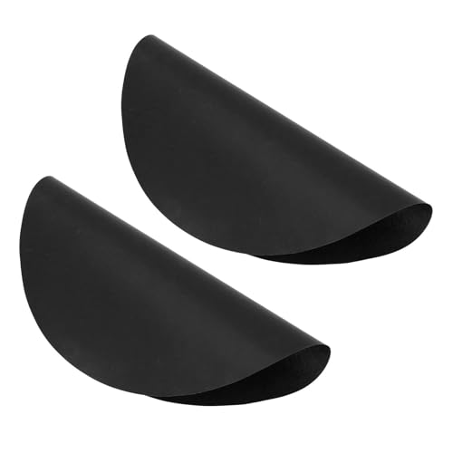 tapis de cuisson universels en téflon,Tapis de cuisson Feuilles de téflon 2Pcs Revêtements de four pour fond de 24 cm/9.45 pouces Tapiss de casserole antiadhésif,Tapiss de four antiadhésif