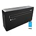 AirExchange - Wand-Monoblock-Klimaanlage-... 4-in-1 Klimaanlage ohne Außengerät, Heizen, Kühlen, Entfeuchten, Reinigen, 12.000 BTU, bis 80 m², R290, SCHWARZ