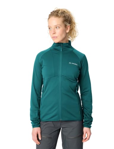 VAUDE Monviso Fleecejacke für Damen, atmungsaktiv – Fjord Green – Gr. 38 – Ansicht 3