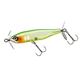Daiwa Wobbler Steez Prop 85S 85mm Clear Lime, Länge 8,5cm, Gewicht 12,7g