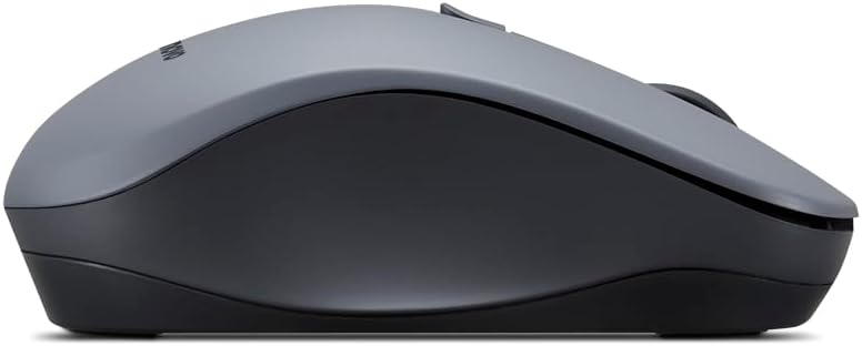 Lenovo WL310 Bluetooth Silent Mouse, Ergonomic, Adjustable DPI, Silent Clicks, Bluetooth 5.0, Portable for Windows, Mac, and Chromebook, Grey — view 8