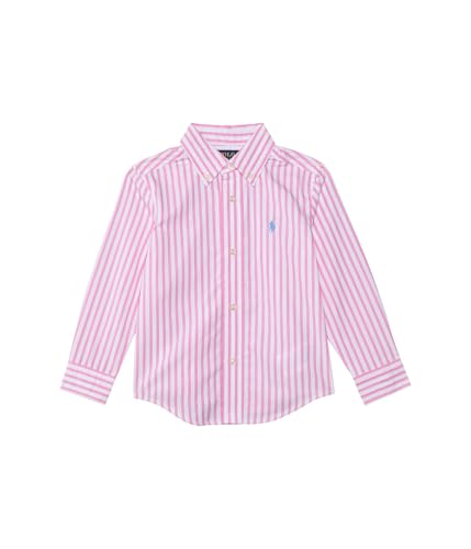 POLO RALPH LAUREN Boys' Plaid Cotton Poplin Shirt (Toddler/Little Kid)