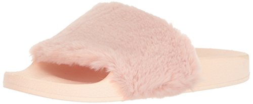 Qupid Women's Booboo-01 Slipper, Pink, 6 M US