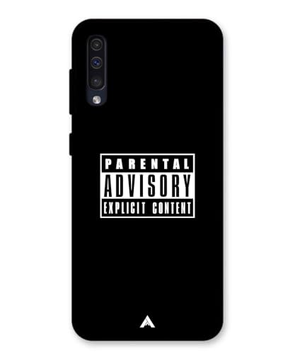 Image of Premium Explicit Case for Samsung Galaxy A30s Soft-Touch Metal TPU Back Cover, Shockproof, Designer, Aesthetic Mobile Phone Case (Glossy Finish)