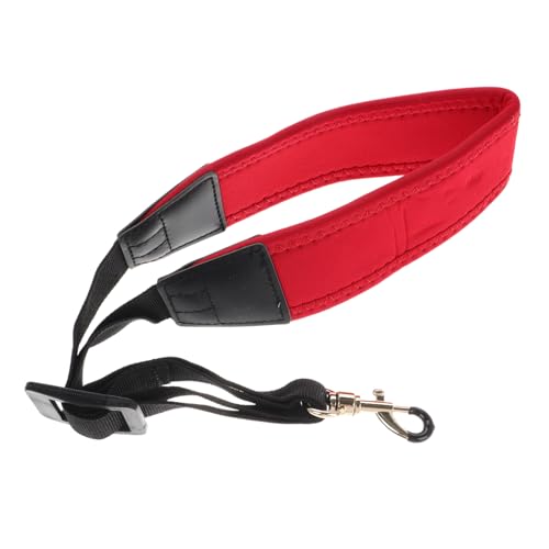 ERINGOGO Adjustable Saxophone Neck Strap Fit for Alto Tenor Baritone Saxophones Reduces Fatigue Attachment Portable Design for Outdoor Use