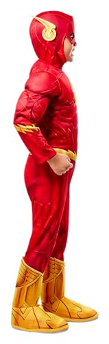 Rubies DC Comics Superheroes: The Flash Costume for Kids, Boy's Medium - image 4