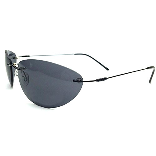 PLOPLO Matrix Neo Sunglasses men 13.9 g Ultralight Rimless Anti UV400