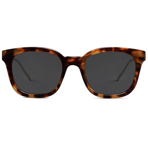 SOJOS Classic Square Polarized Sunglasses Womens Mens Retro Trendy UV400 Sunnies SJ20502