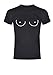 Produktbild New Unisex Brüsten Cartoon T-Shirt Top Brüste Boobies Cool Funny Swag Geschenk, Schwarz Medium