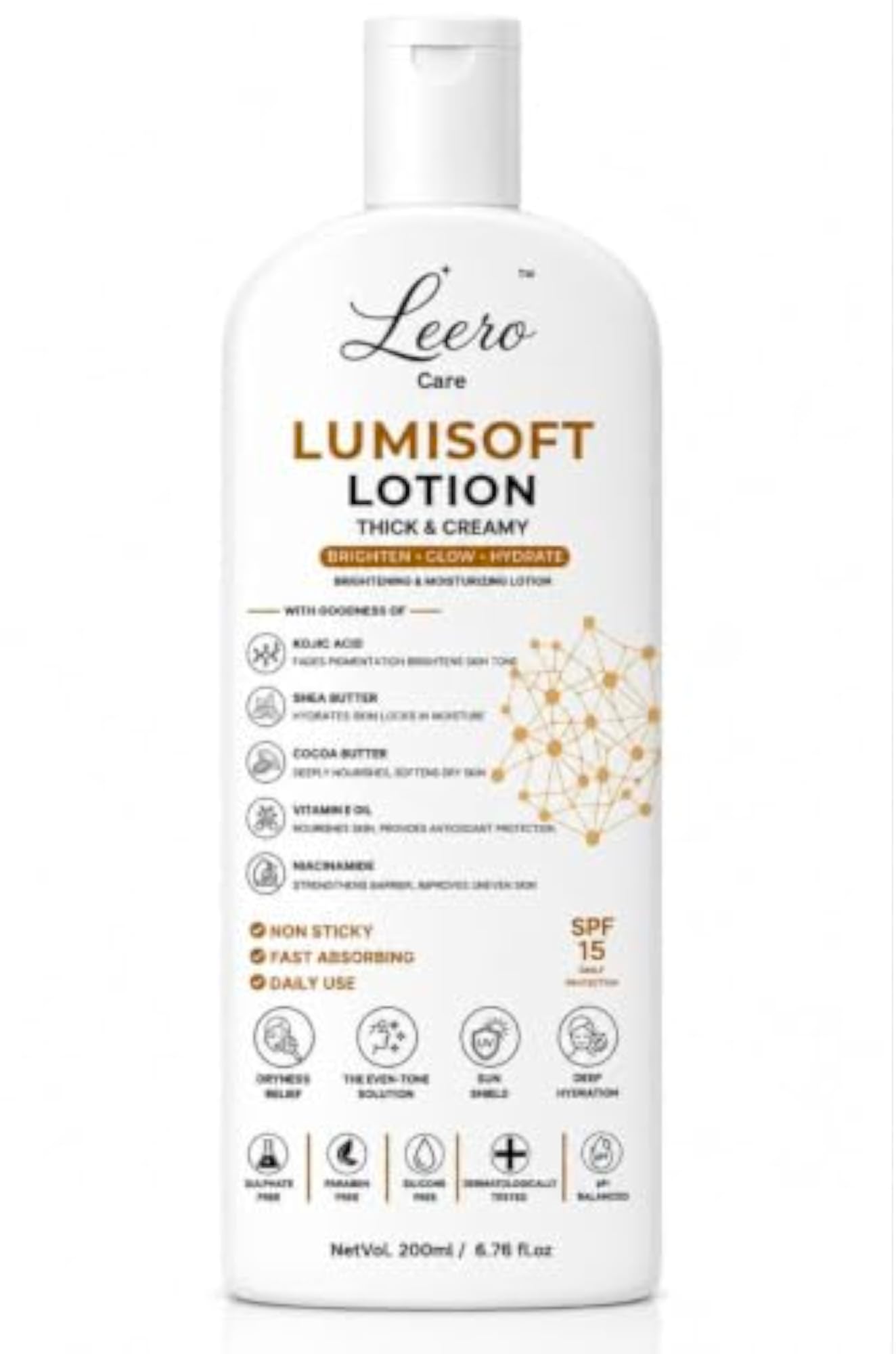 Lumisoft Brightening & Moisturising Lotion with SPF15