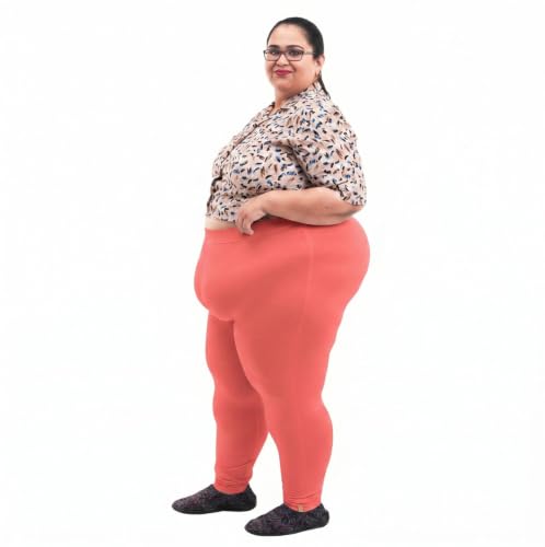 Image of BIGTEES Cotton Leggings for Women Full Length | Stretchable, Soft & Comfortable Pants for Women
