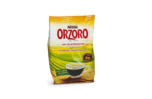 Nestlé Orzoro Orzo Tostato Solubile Bolsa de cebada tostada soluble con 200 g