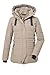 Produktbild G.I.G.A. DX Damen Steppjacke mit abzippbarer Kapuze/Funktionsjacke in Daunenoptik GW 25 WMN QLTD JCKT, hellbeige, 36, 39930-000