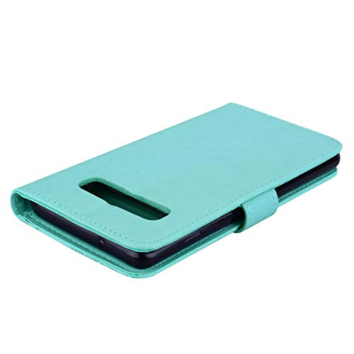 Hoesje voor Galaxy S10 Flip PU Lederen Portemonnee Etui Hoezen Protector met Magnetische Houder Shock Proof Telefoonhoes… - Image 6