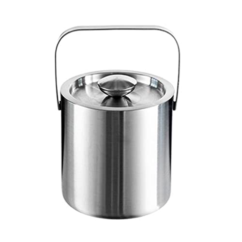 Cubitera de acero inoxidable de 1.3L ideal para enfriar tus botellas de vino en fiestas en casa