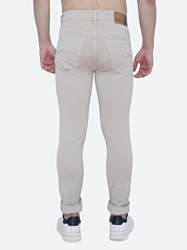Image of Strechable Denim Regular Fit Mid Waist Light Weight Soft Feel Stretchable Denim Jeans Pant for Men