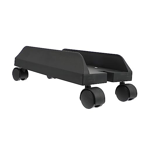 Soporte Movible para CPU con Ruedas de Bloqueo, Rack de Hierro Ajustable para Escritorio, Soporte para Computadora de Oficina miniatura 1