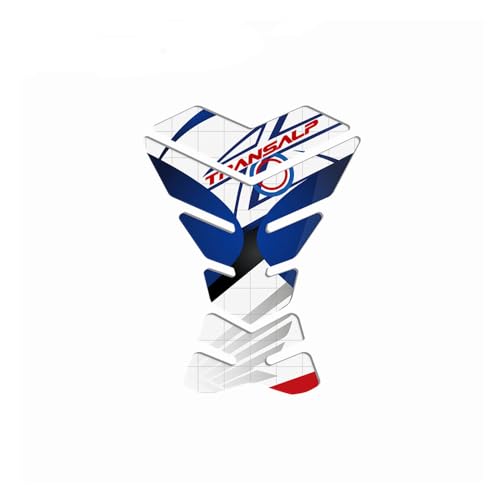 FOR �z���_ TRANSALP 600 650 XL650V XL750�o�C�N�̃^���N�p�b�h�v���e�N�^�[3D�Q���X�e�b�J�[�f�J�[��