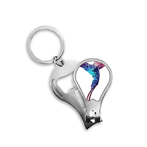 Coupe-ongles colibri coloré DIYthinker pour passionnés d'animaux