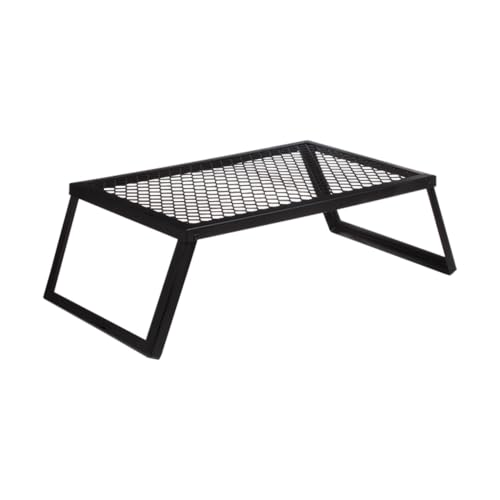Coghlan's Heavy Duty Portable Camp Grill – Durable Steel Cooking Grate for Campfire, Backpacking, and Outdoor Adventures – Ideal for Barbecuing, Fire Pit Cooking, and Camping Meals (24 x 12 Inches)