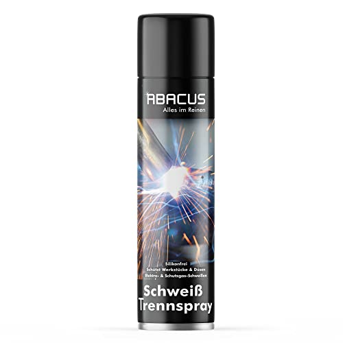 Preisvergleich Produktbild Schweiß-Trennspray, Schweißschutz-Spray, Schweißtrennmittel, Schweißschutz, Schweißspray, Schweißdüsen-Schutz, Gasdüsen-Schutz, Kontaktdüsen-Schutz ABACUS Schweiß-Trennspray 400 ml (3110)