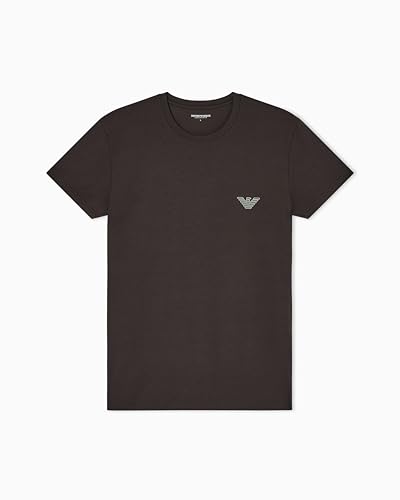MEGALOGO Herren T-Shirt mit Rundhalsausschnitt, Grau, M – Ansicht 1