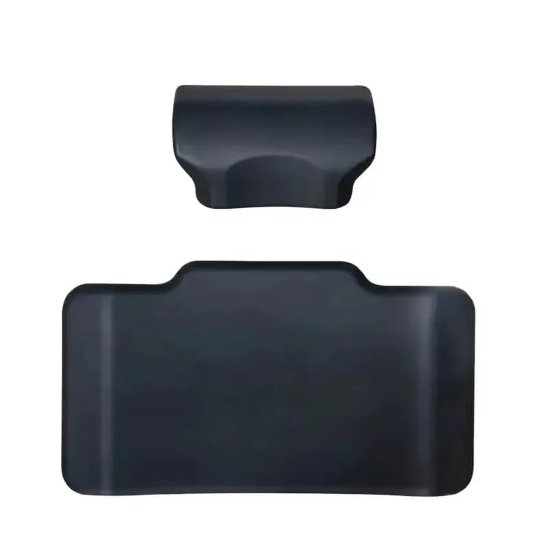 Coussin dossier passager pour moto Suzuki V-Strom DL650 DL1000 rembourré anti-fatigue noir