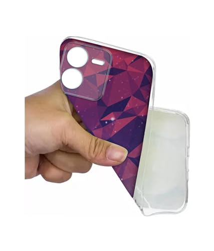 Image of Bad Color Shape Design Printed Silicon Soft TPU Back Case Cover for iQOO Z9 5G, Multicolour