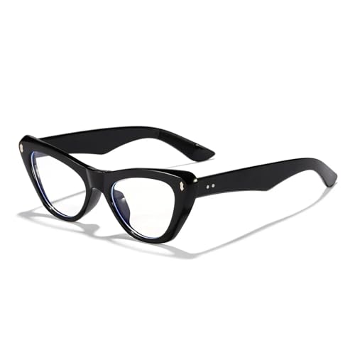 Lunettes de soleil œil de chat de luxe avec détails rivets pour une élégance intemporelle