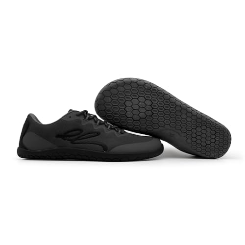 Barefoot Grounding Shoes Lace Up Wide Toe Box Conductive Flexible Outsole Zero Drop Connect to Earth More Energy Reduce Stress Enhancing Movement Better Sleep Pain Relief