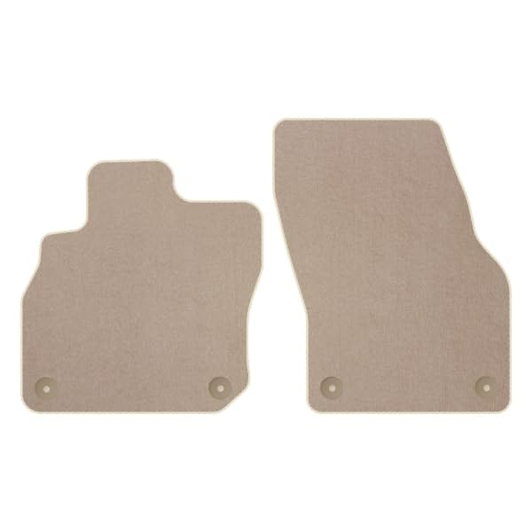 Alfombrillas de terciopelo para Audi Q3 Sportback 2025 beige