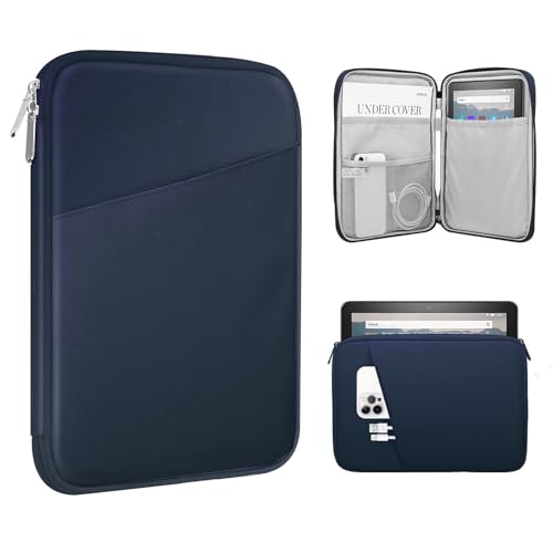 TiMOVO 8-9 Zoll Tablet Tasche für das Neue iPad mini 7 (A17 Pro, 2024), iPad mini 6 (8,3-Zoll, 2021), iPad mini 5/4/3/2/1, Tragbare Schutztasche für iPad mini, Indigo