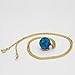 Marbles, Globes & Gifts 1/2” Natural Earth Necklace on Gold Fill Chain