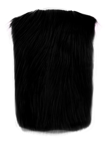 Girls Kids Faux Fur Vest Open Front Coat Jacket Toddler Sleeveless Waistcoat Outerwear for 1-12 Years2