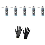 Sie erhalten 5xOriginal Liqui Moly 400ml Keilriemenspray 4085 + ILODA Schutzhandschuhe