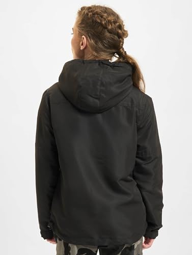 Brandit Women Frontzip Windbreaker, Farbe: black, Größe: L