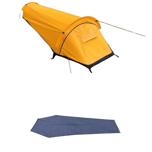 Saco Bivy Ultraligero Impermeable con Piso para Camping miniatura 1